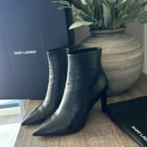 Saint Laurent Leather Boots